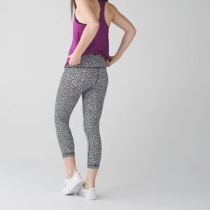Lululemon Wunder Under Crop Hi-Rise Miss Mosaic